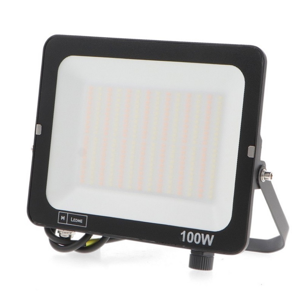 Foto principale Faro proiettore Led 100W Nero da esterno IP65 CCT temperatura colore regolabile M LEDME