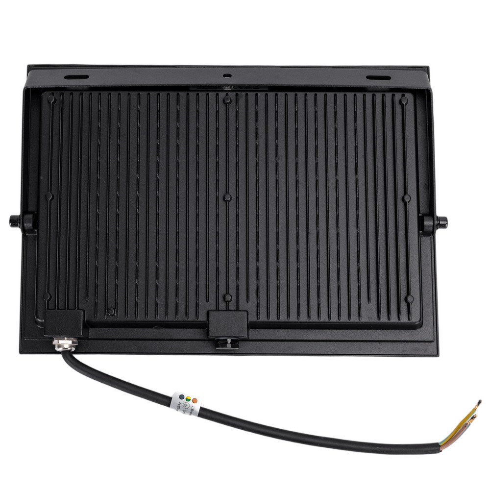 Faro proiettore Led Seven 100W Nero da esterno IP65 RGB luce regolabile e dimmerabile con telecomando Aigostar - Foto 2