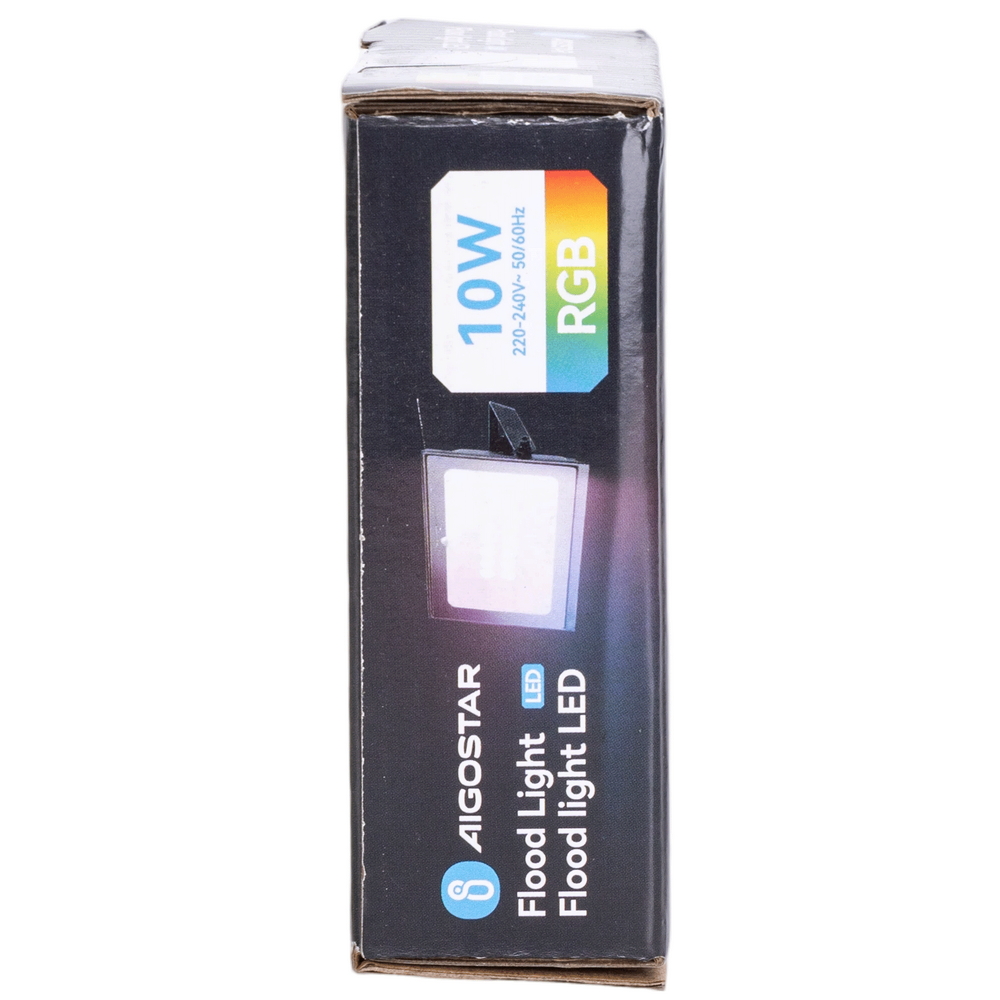 Faro proiettore Led Seven 20W Nero da esterno IP65 RGB luce regolabile e dimmerabile con telecomando Aigostar - Foto 4
