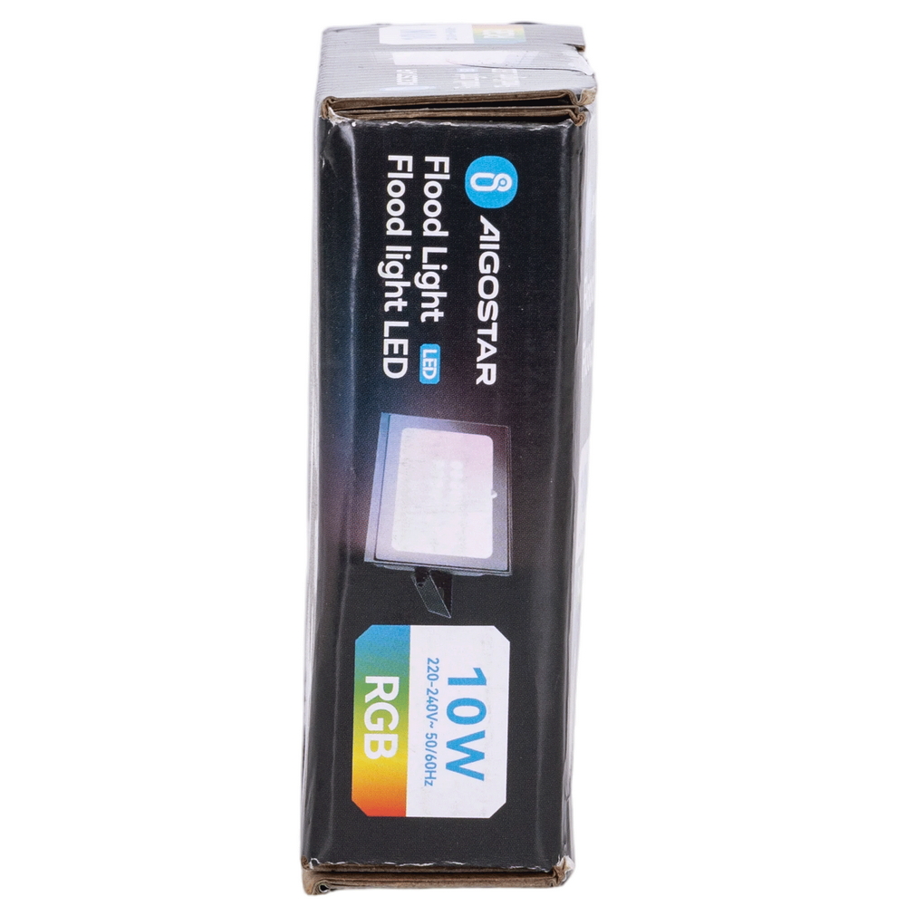 Faro proiettore Led Seven 20W Nero da esterno IP65 RGB luce regolabile e dimmerabile con telecomando Aigostar - Foto 5