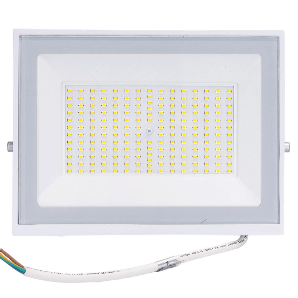 Faro proiettore Led Slim 100W Bianco da esterno IP65 Bianco freddo 6500K Aigostar - Foto 1