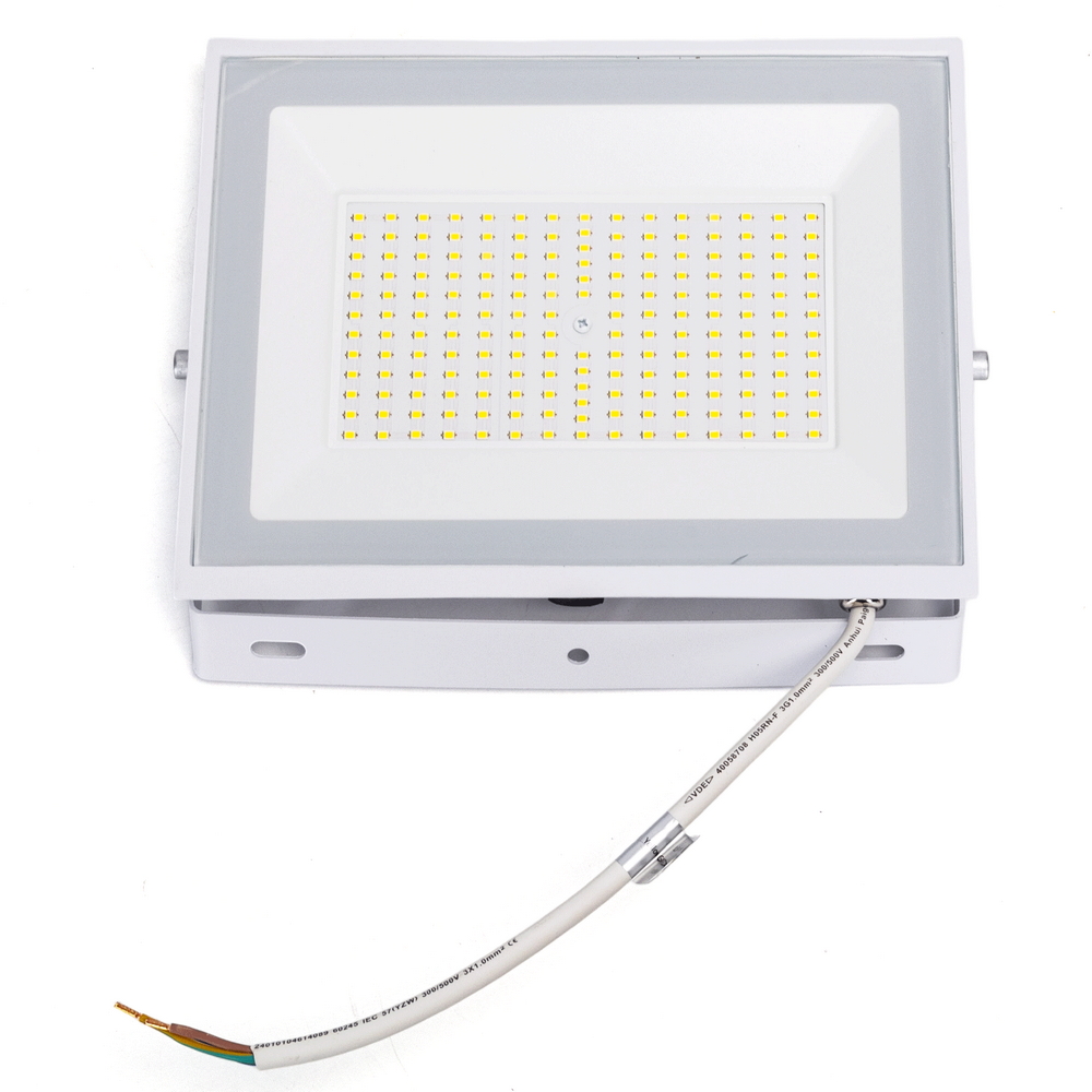 Faro proiettore Led Slim 100W Bianco da esterno IP65 Bianco freddo 6500K Aigostar - Foto 3