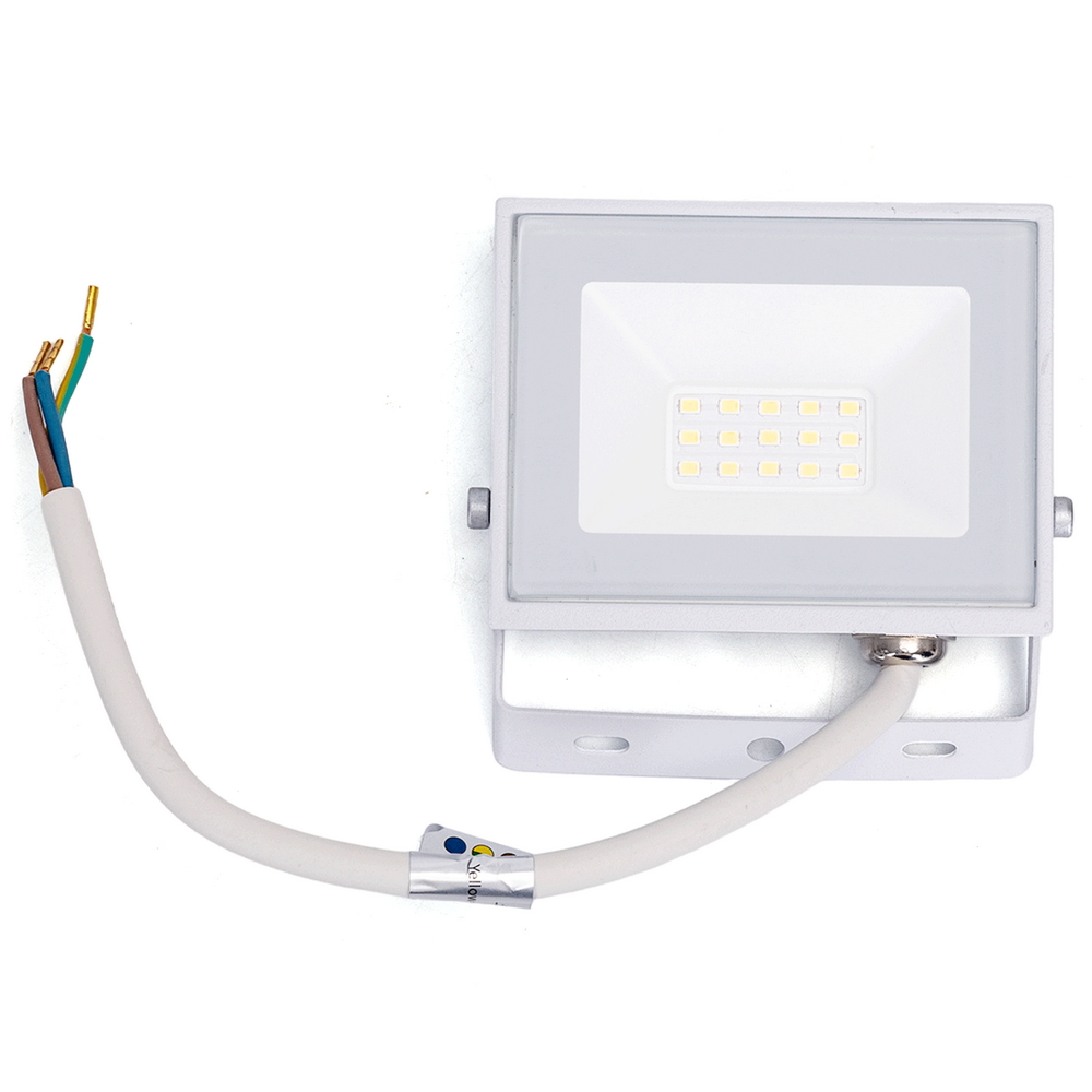 Faro proiettore Led Slim 10W Bianco da esterno IP65 Bianco neutro 4000K Aigostar - Foto 3