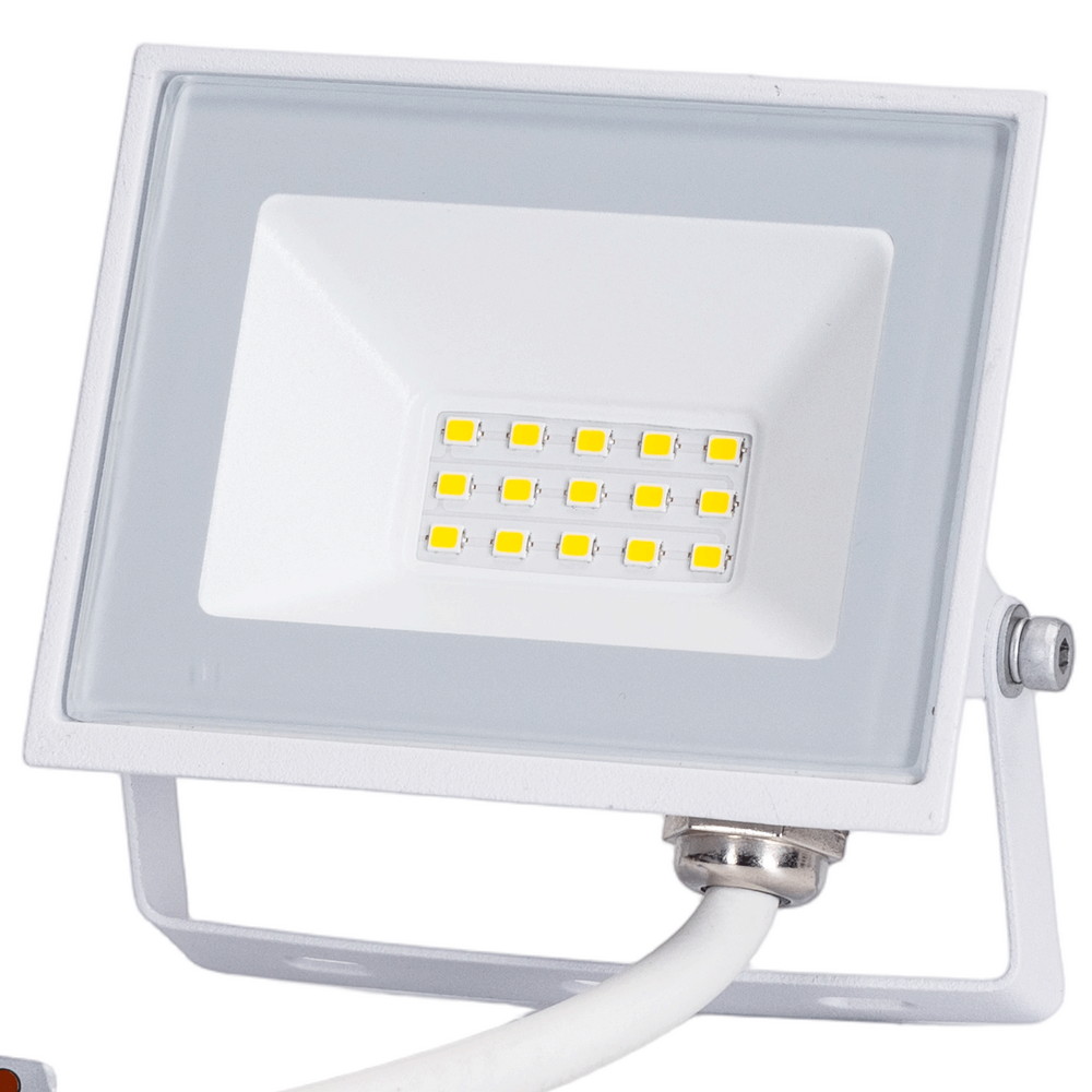 Foto principale Faro proiettore Led Slim 10W Bianco da esterno IP65 Bianco neutro 4000K Aigostar