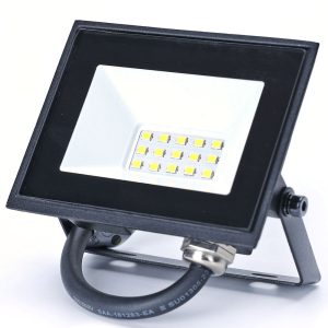 Foto principale Faro proiettore Led Slim 10W Nero da esterno IP65 Bianco neutro 4000K Aigostar
