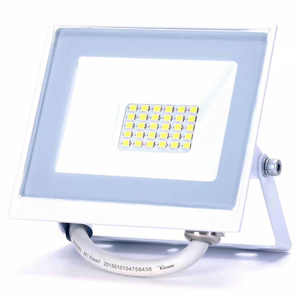 Foto principale Faro proiettore Led Slim 20W Bianco da esterno IP65 Bianco freddo 6500K Aigostar