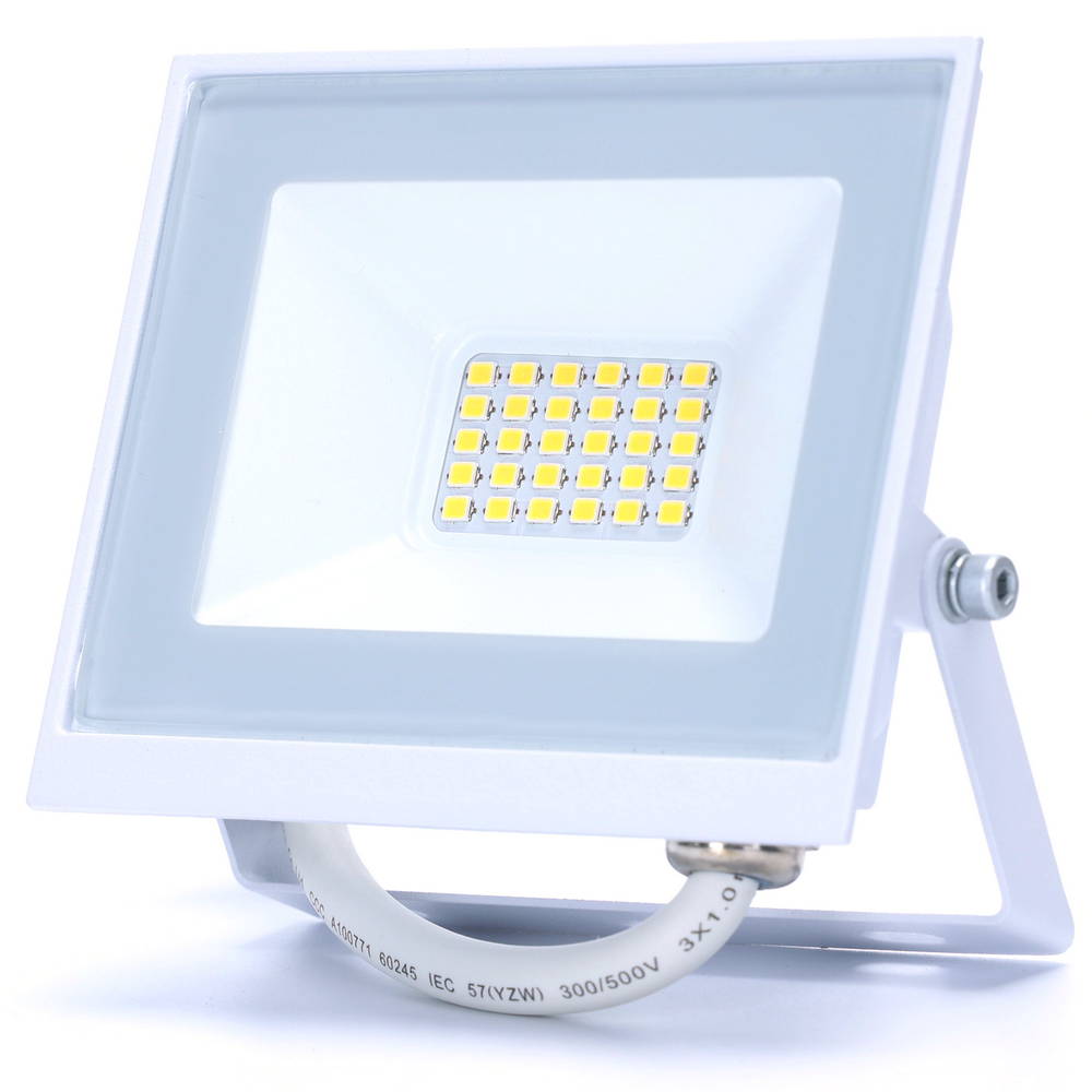 Foto principale Faro proiettore Led Slim 20W Bianco da esterno IP65 Bianco neutro 4000K Aigostar