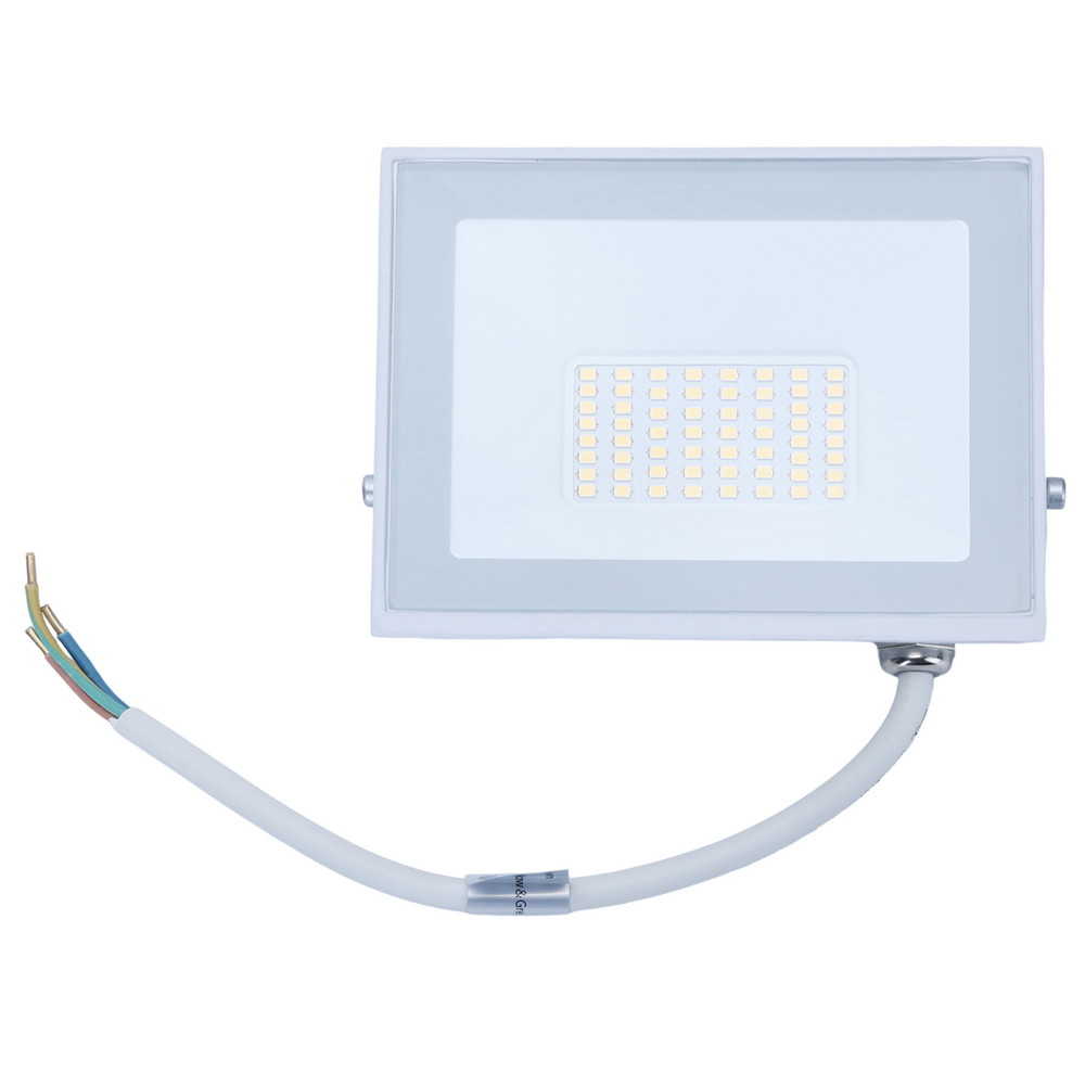 Faro proiettore Led Slim 30W Bianco da esterno IP65 Bianco freddo 6500K Aigostar - Foto 3