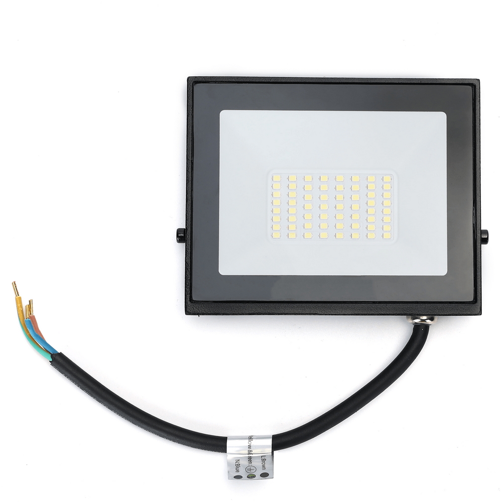 Faro proiettore Led Slim 30W Nero da esterno IP65 Bianco neutro 4000K Aigostar - Foto 3
