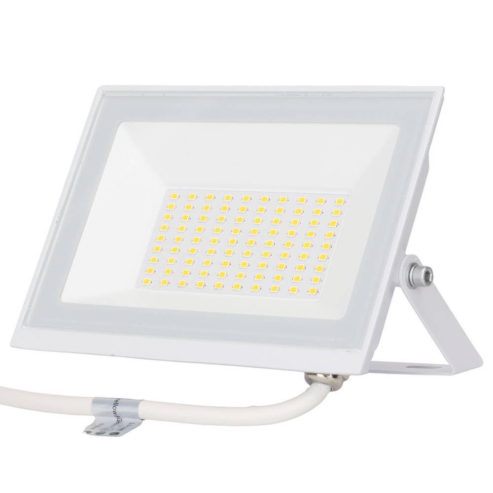 Foto principale Faro proiettore Led Slim 50W Bianco da esterno IP65 Bianco neutro 4000K Aigostar