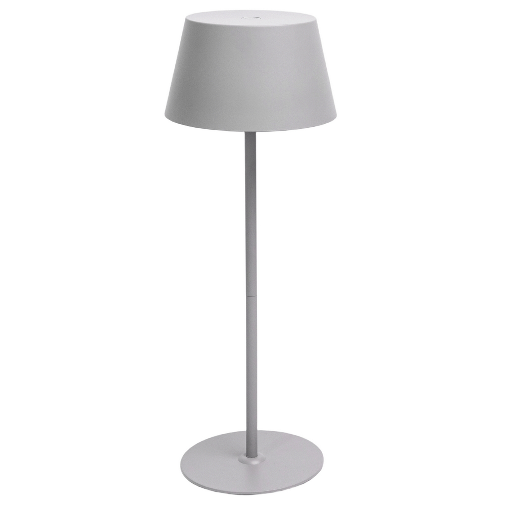 Foto principale Lampada da tavolo Led touch Eli 5W Grigia CCT temperatura colore regolabile portatile a batteria ricaricabile USB Aigostar