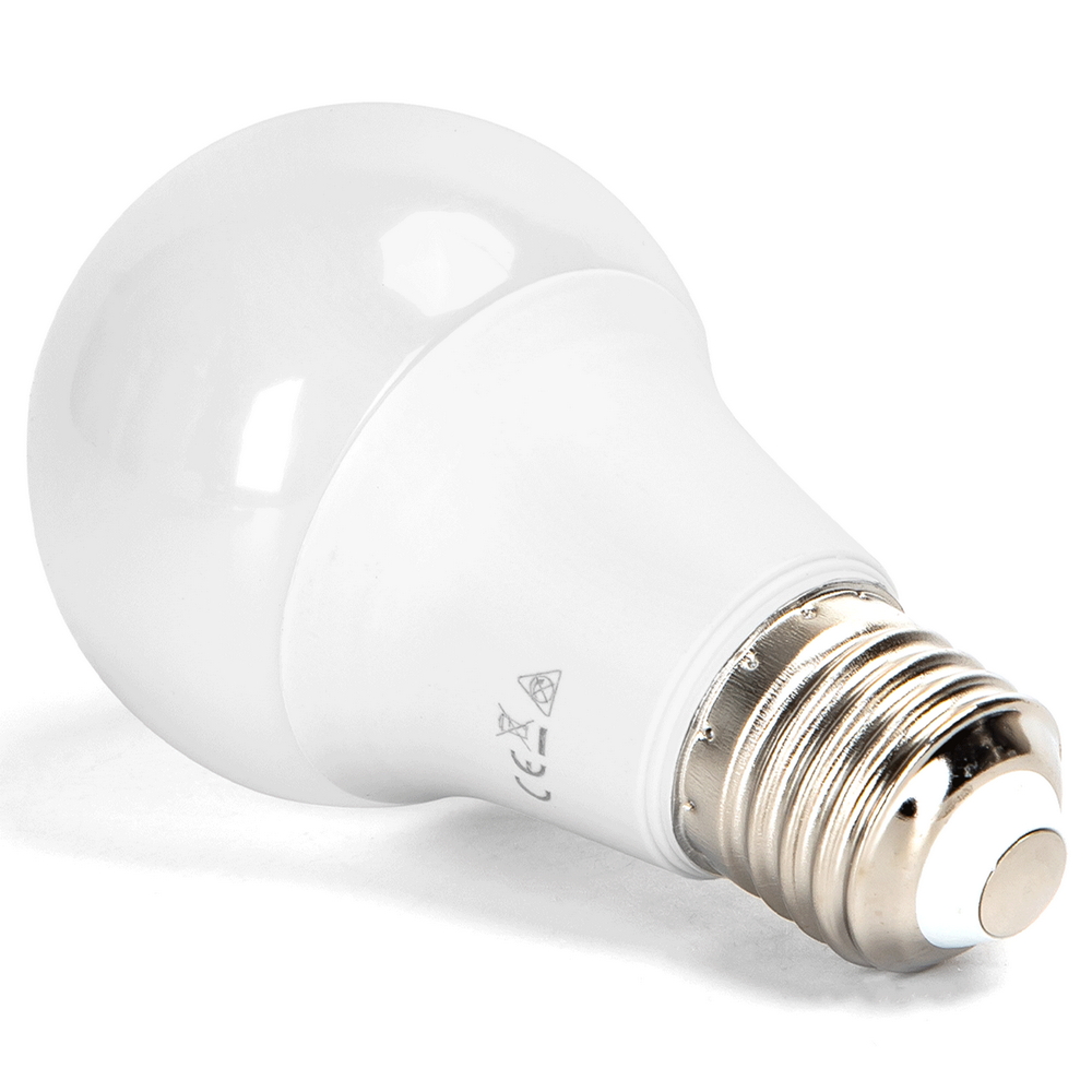 Lampadina Led E27 A60 a bulbo 12W RGB + Bianco caldo 3000K con telecomando Aigostar - Foto 1