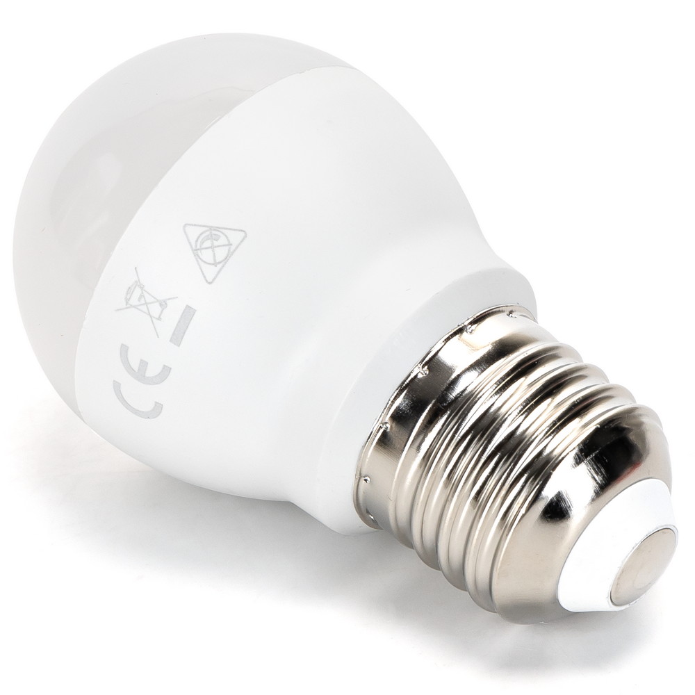 Lampadina Led E27 G45 a sfera 13W Bianco freddo 6500K Aigostar - Foto 1