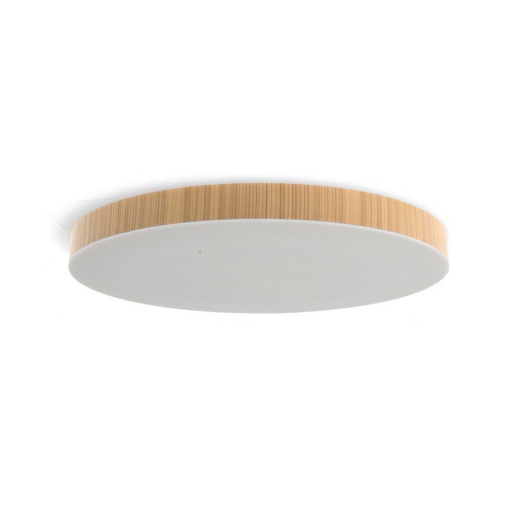 Foto principale Plafoniera Led Neox 36W Rotonda Legno CCT temperatura colore regolabile iSG Lighting