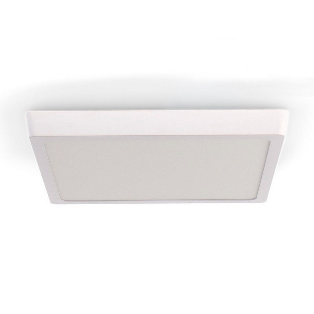 Foto principale Plafoniera Led Serie Pro 25W Bianca Quadrata CCT temperatura colore regolabile iSG Lighting