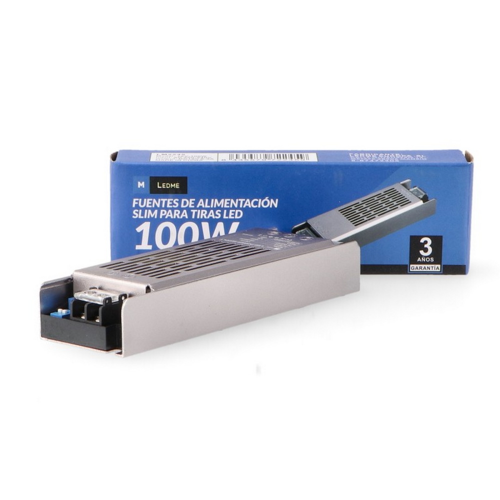 Alimentatore striscia Led 12V 100W 8,5A IP44 Trasformatore uso interno M LEDME - Foto 2