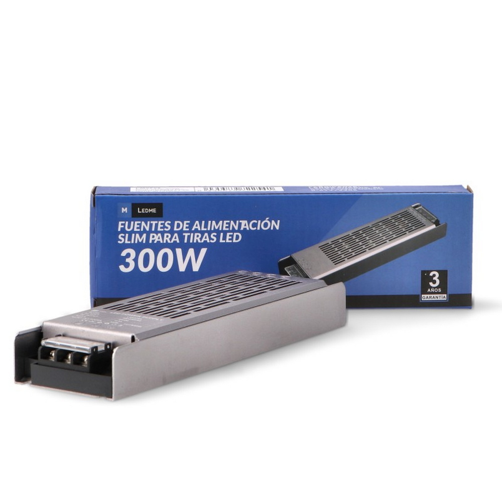 Alimentatore striscia Led 12V 300W 12,5A IP25 Trasformatore uso interno M LEDME - Foto 2