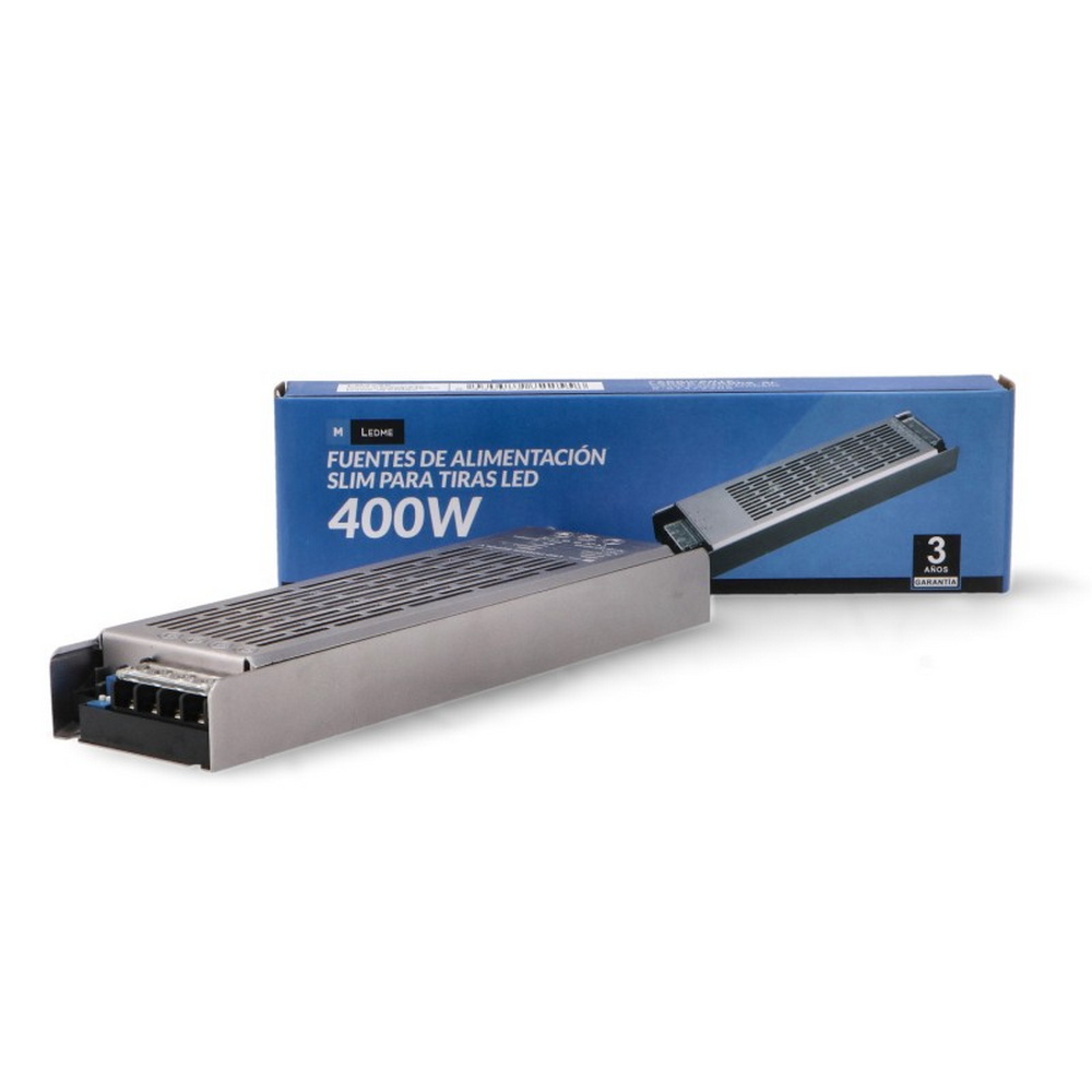 Alimentatore striscia Led 12V 400W 12,5A IP25 Trasformatore uso interno M LEDME - Foto 2