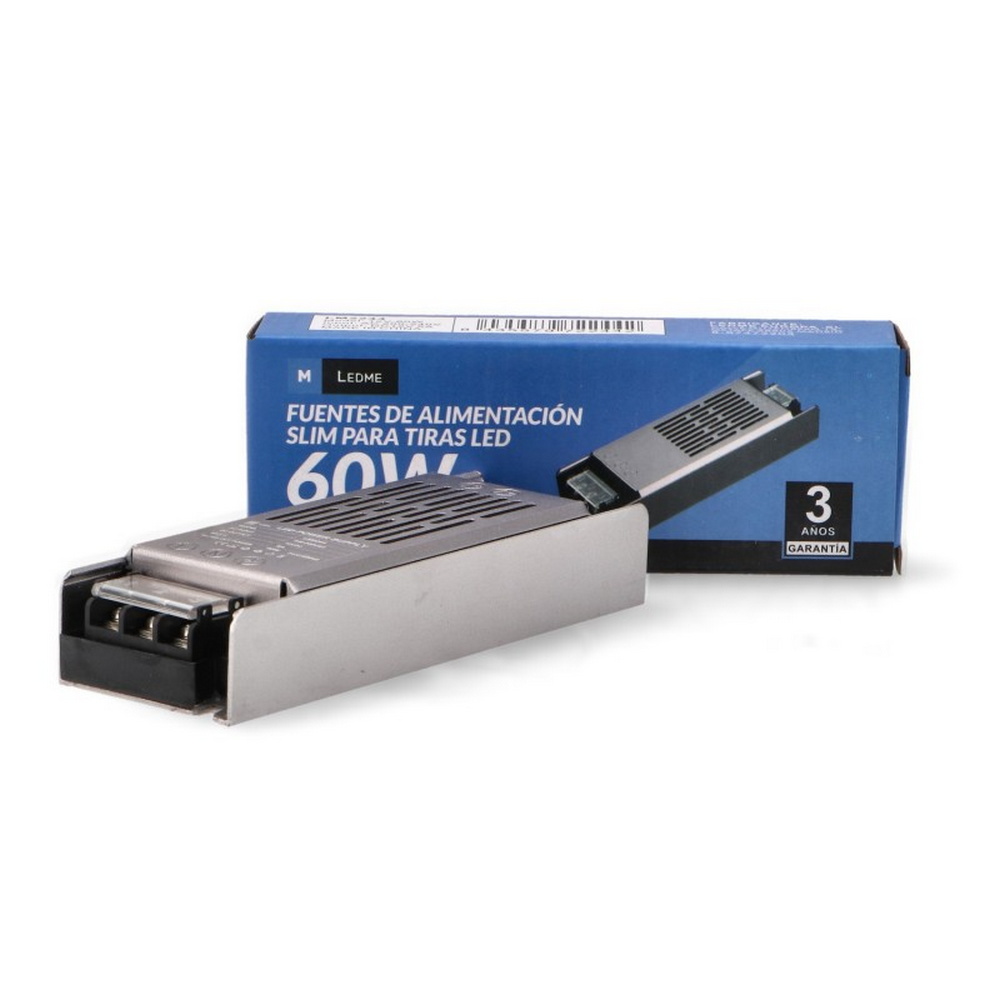 Alimentatore striscia Led 24V 60W 2,5A IP44 Trasformatore uso interno M LEDME - Foto 2