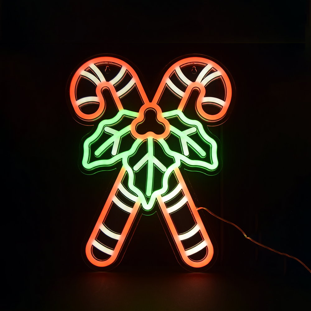 Bastoncini di zucchero luminosi da 30x40cm Led Neon Flex USB da interno Wisdom da rivedere - Foto 1