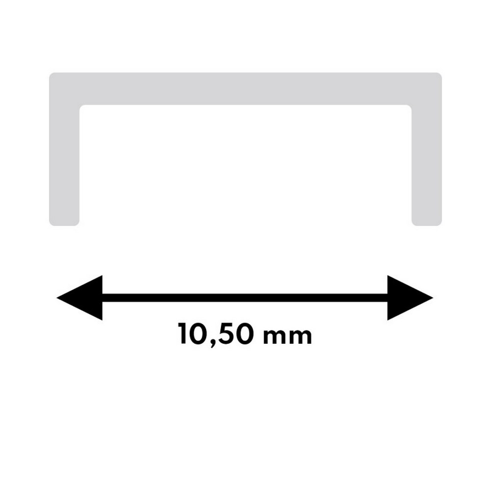 Copertura per Profilo Led flessibile LM3843 2 metri bianca opaca in silicone M LEDME - Foto 1